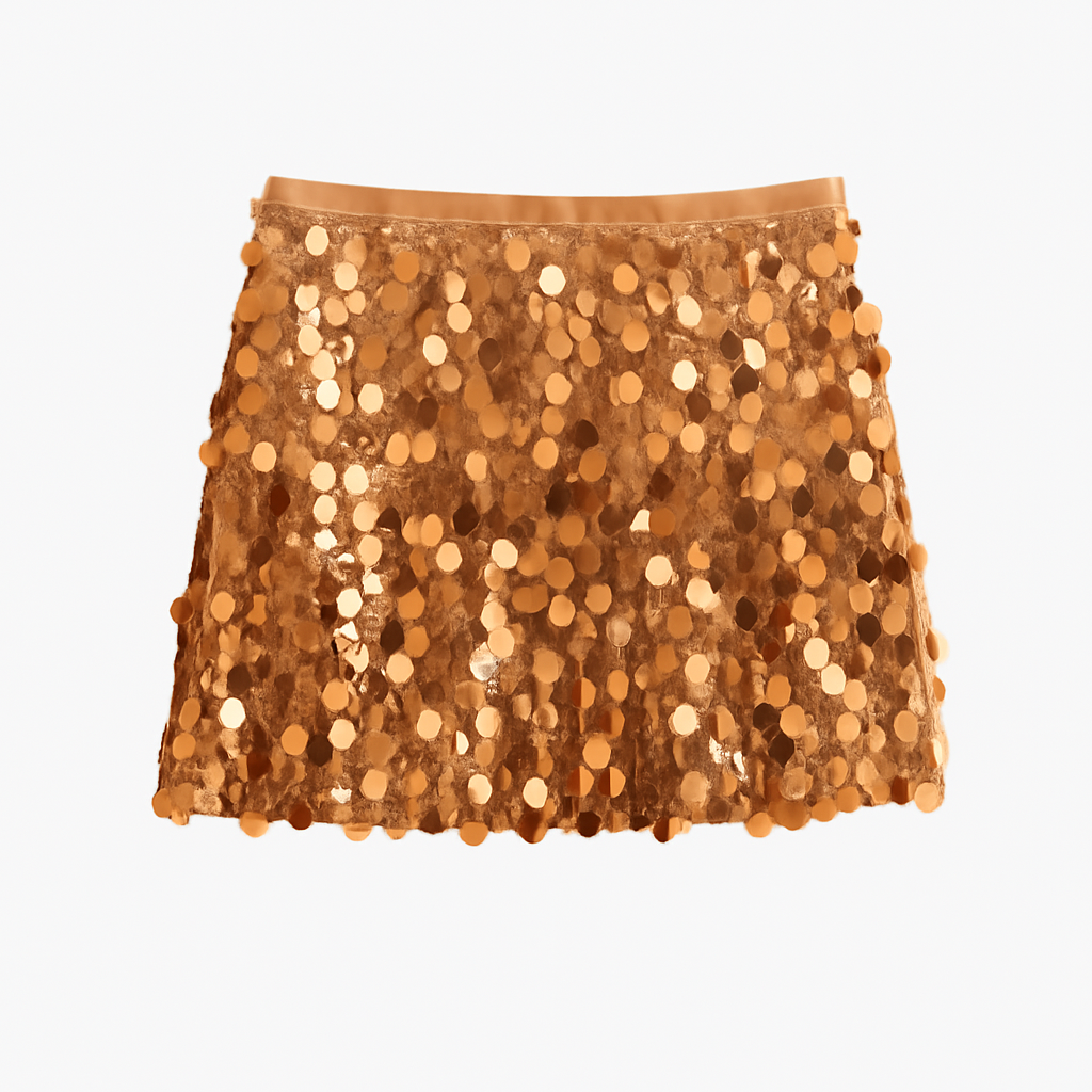 Sequin Mini Skirt