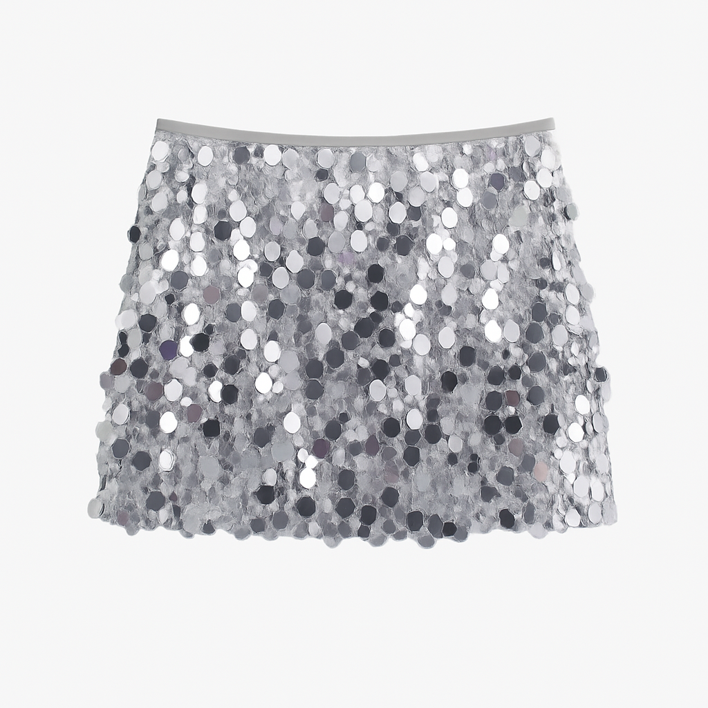 Sequin Mini Skirt