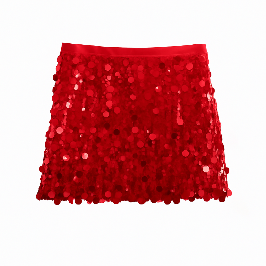 Sequin Mini Skirt