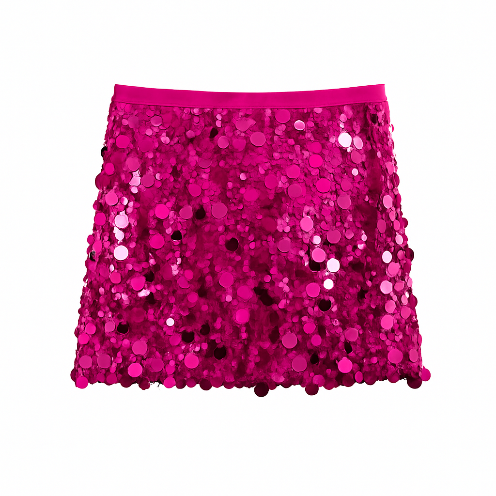 Sequin Mini Skirt