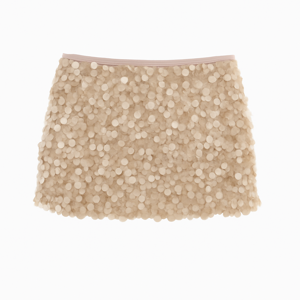 Sequin Mini Skirt
